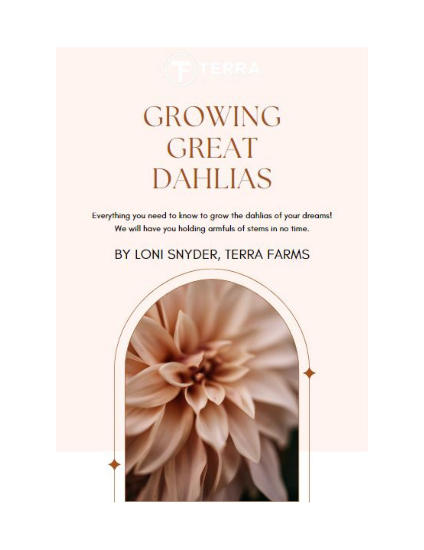 Growing Great Dahlias Class -- Online Video